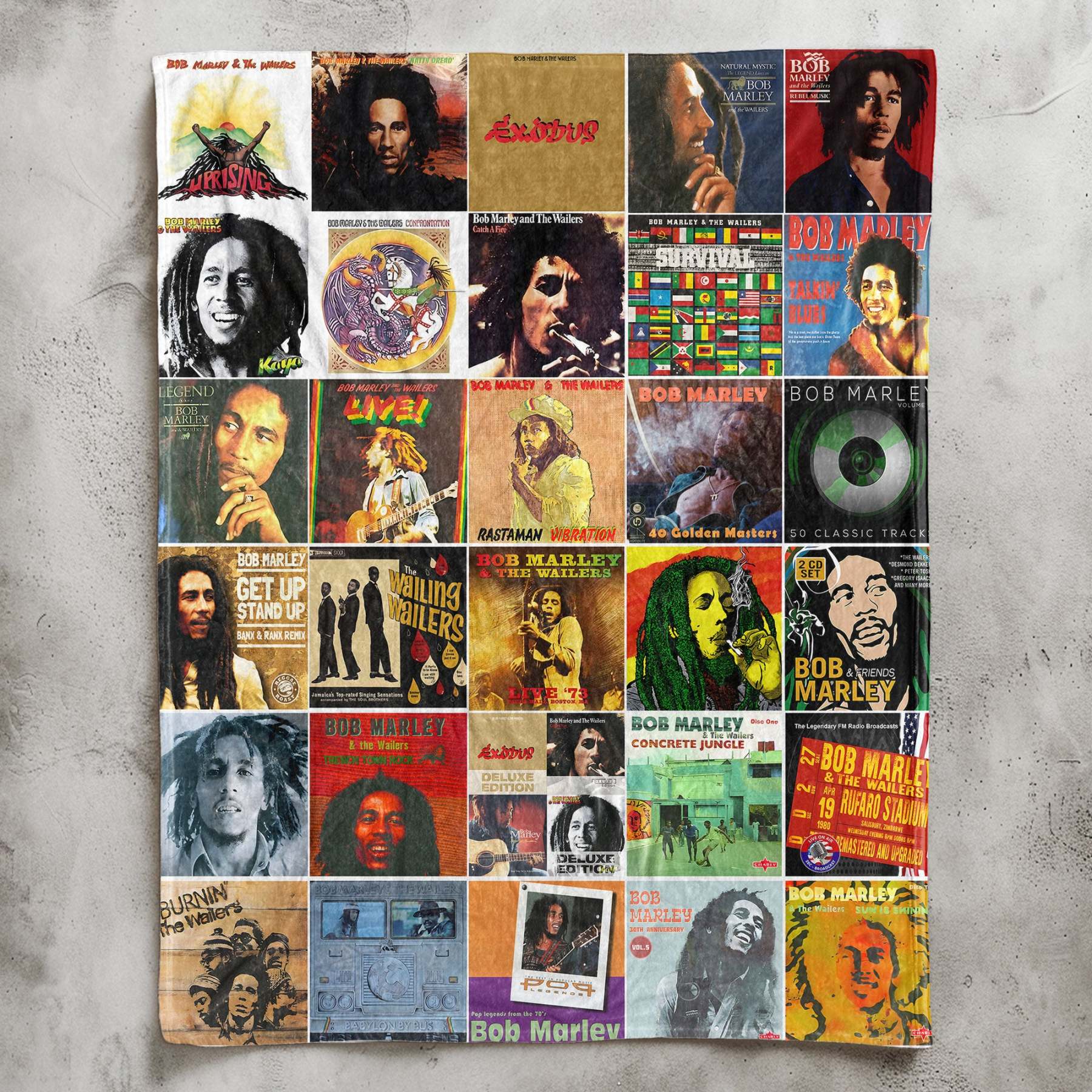 Bob Marley Sherpa Blanket – A Warm Tribute to Reggae’s Greatest Voice
