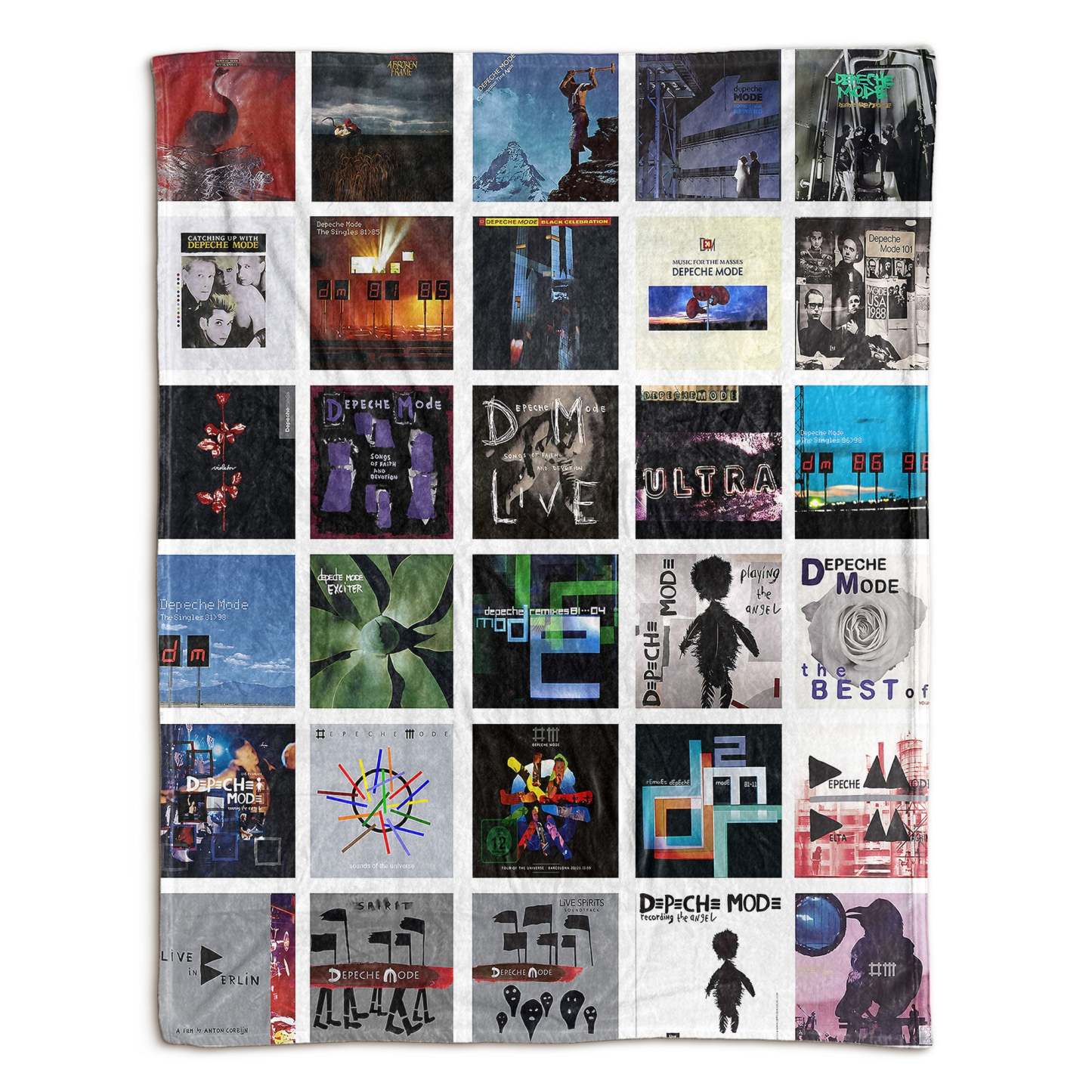 Depeche Mode Sherpa Blanket – A Synth-Pop Legacy You Can Cozy Up With