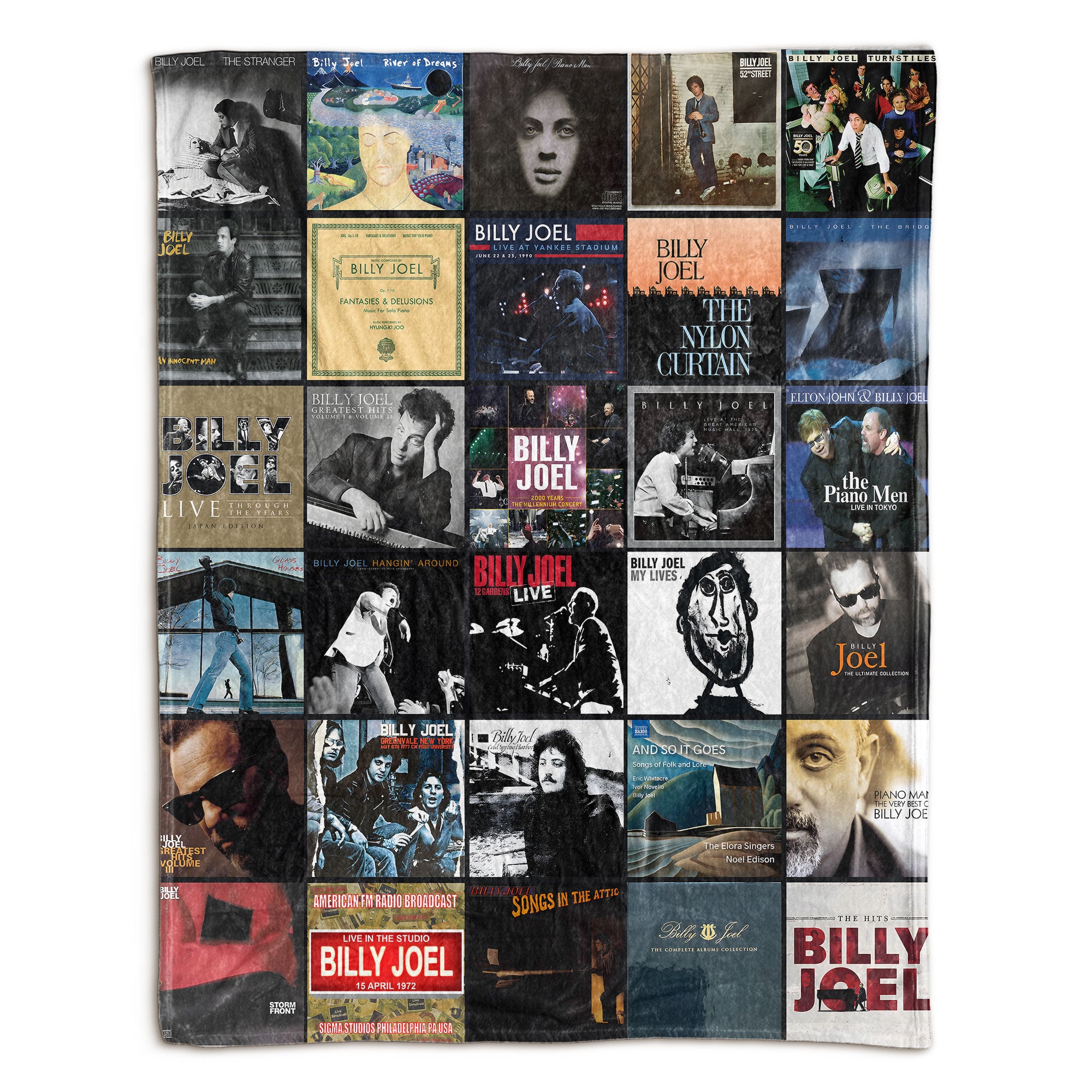 Billy Joel Sherpa Blanket – A Warm Tribute to the Piano Man’s Greatest Eras