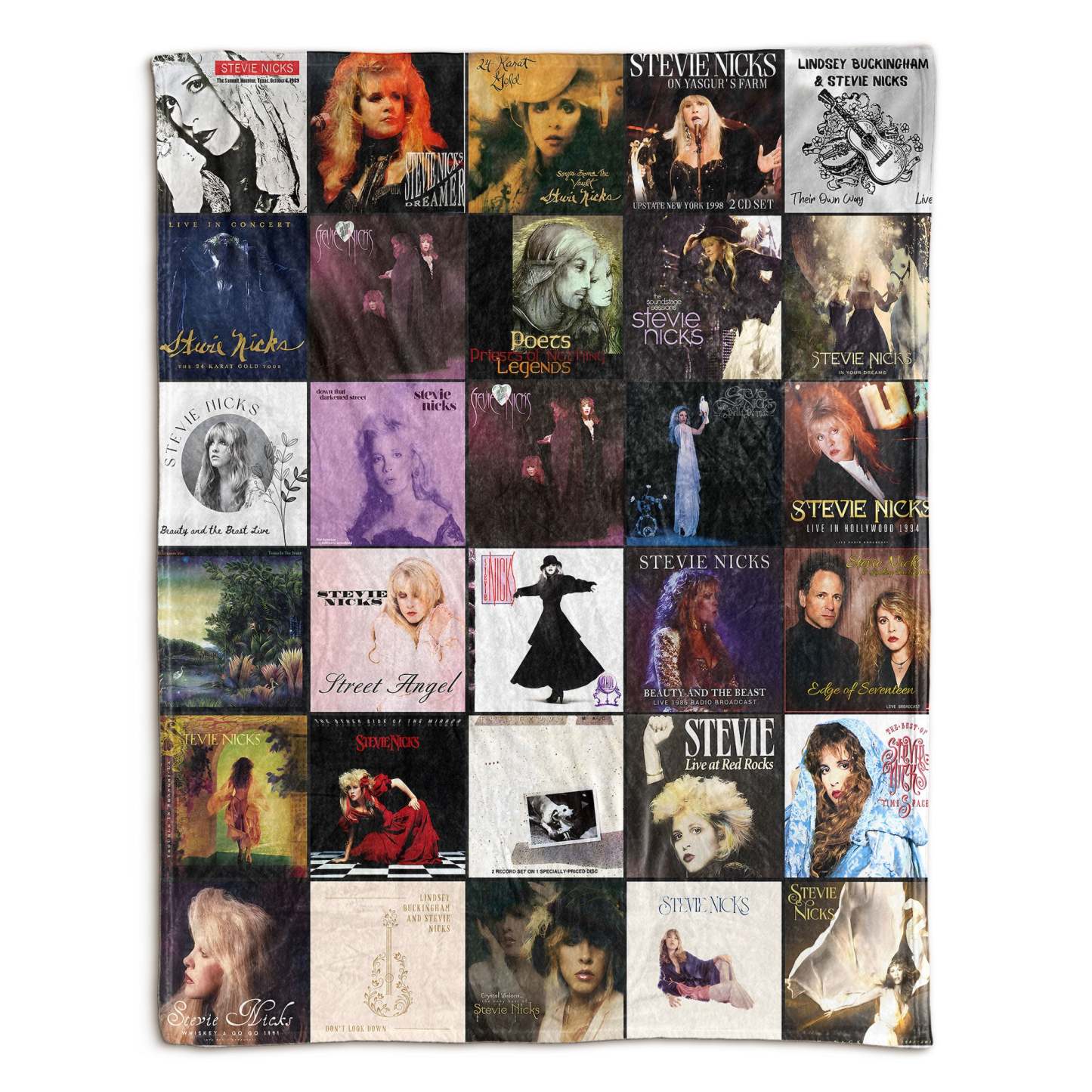 Stevie Nicks Sherpa Blanket – A Dreamy Tribute to the Enchanting Icon