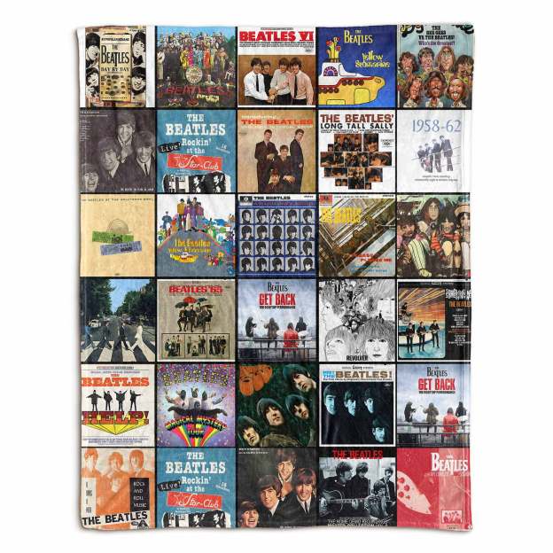 The Beatles Sherpa Blanket – A Timeless Album Cover Tribute