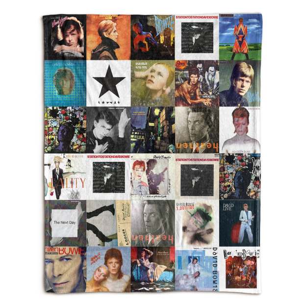 David Bowie Sherpa Blanket – A Cosmic Tribute to the Man Who Rewrote Music