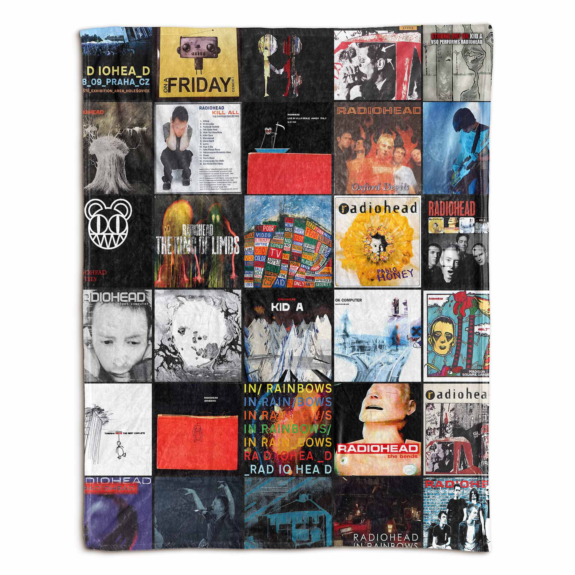 Radiohead Sherpa Blanket – A Tribute to Every Era