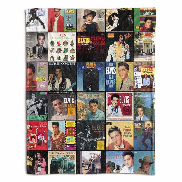 Elvis Presley Sherpa Blanket – A Cozy Tribute to the King of Rock ’n’ Roll