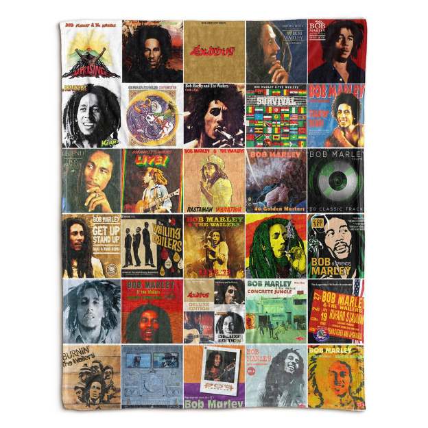 Bob Marley Sherpa Blanket – A Warm Tribute to Reggae’s Greatest Voice