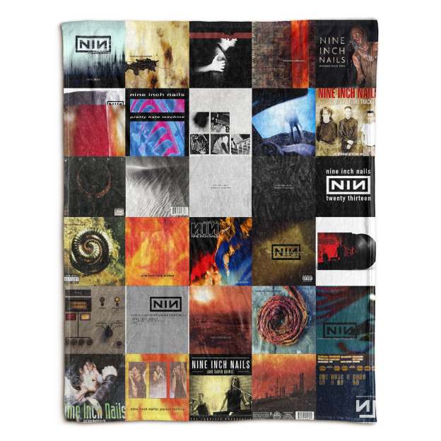 Nine Inch Nails Sherpa Blanket – A Tribute to Industrial Legends