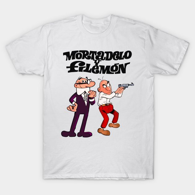 Mortadelo Y Filemon Cotton T-shirt