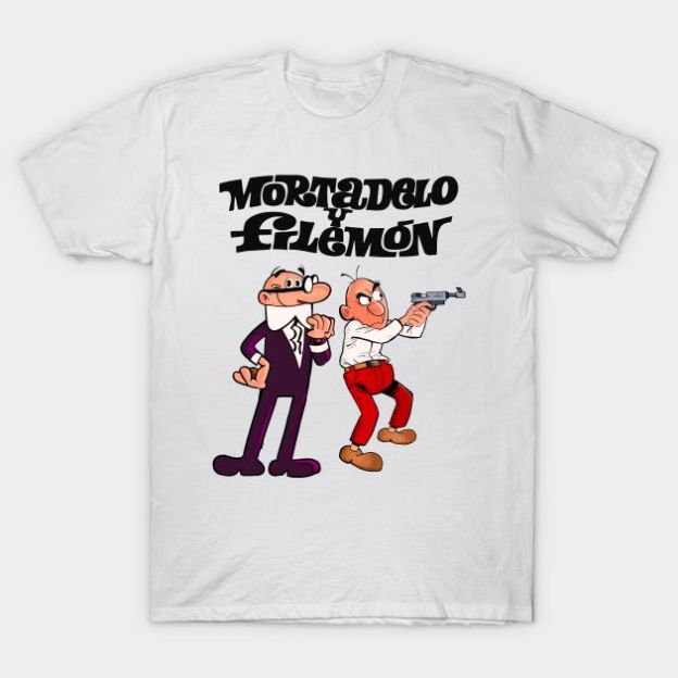 Mortadelo Y Filemon Cotton T-shirt