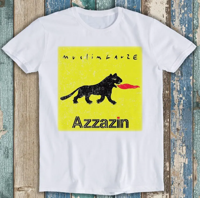 Muslimgauze Band Azzazin cotton T-shirt