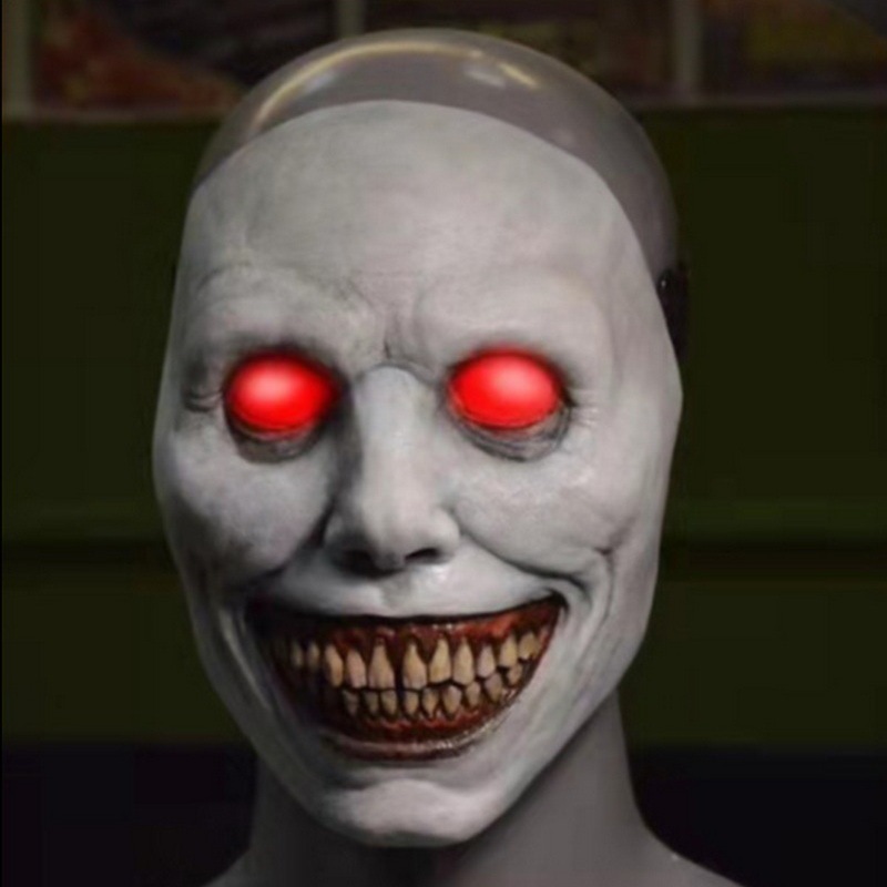 Halloween Mask Smiling Demons Horror Mask（Luminous）