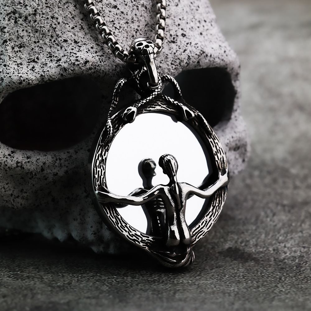 Magic Mirror Necklace Pendant