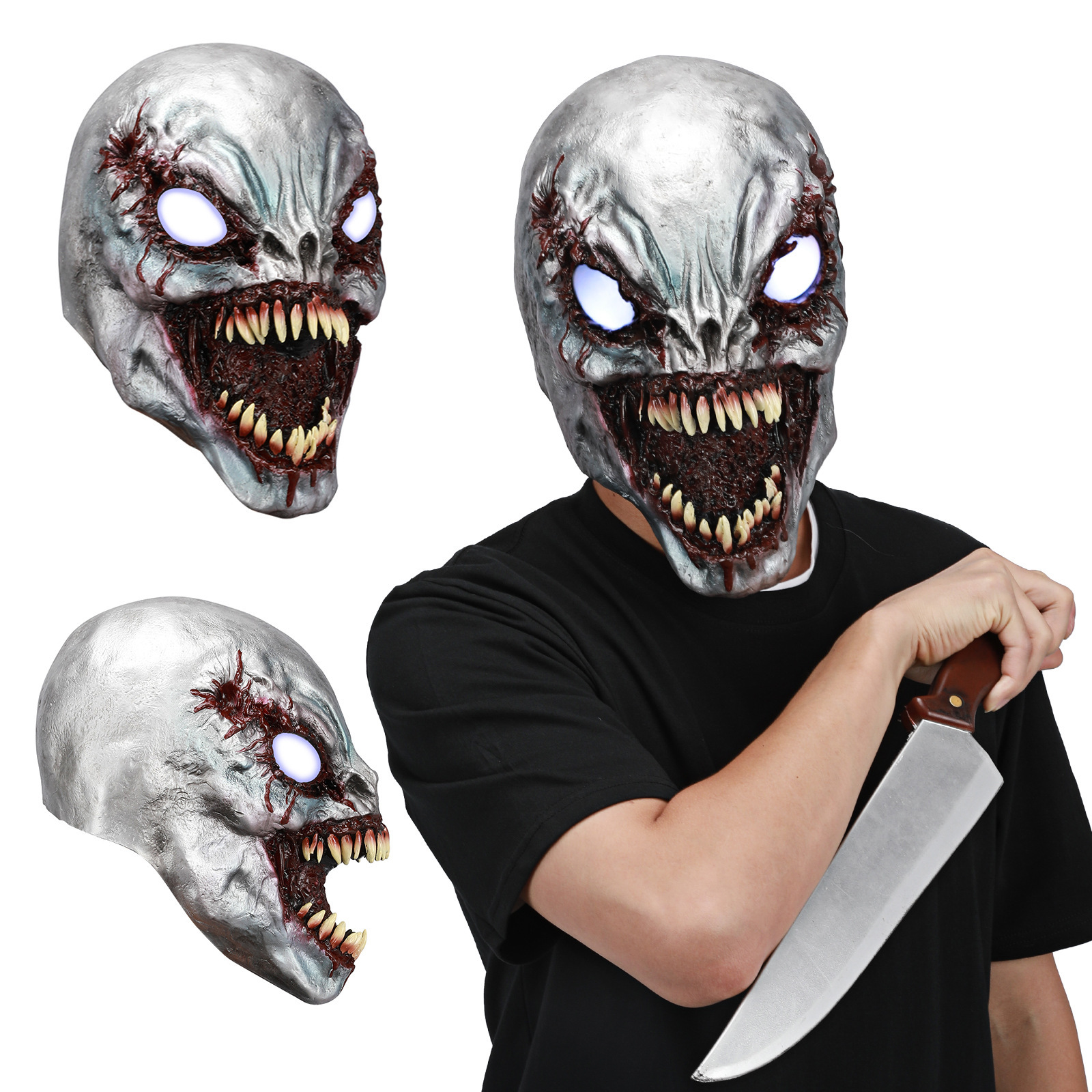 Halloween Mask Venom 3 mask glow Horror Mask