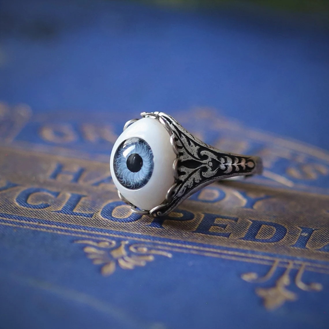 Cat's Eye Alloy Casting Men's Ring