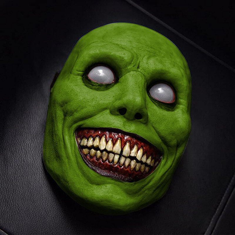 Halloween Mask Smiling Demons Horror Mask（Luminous）