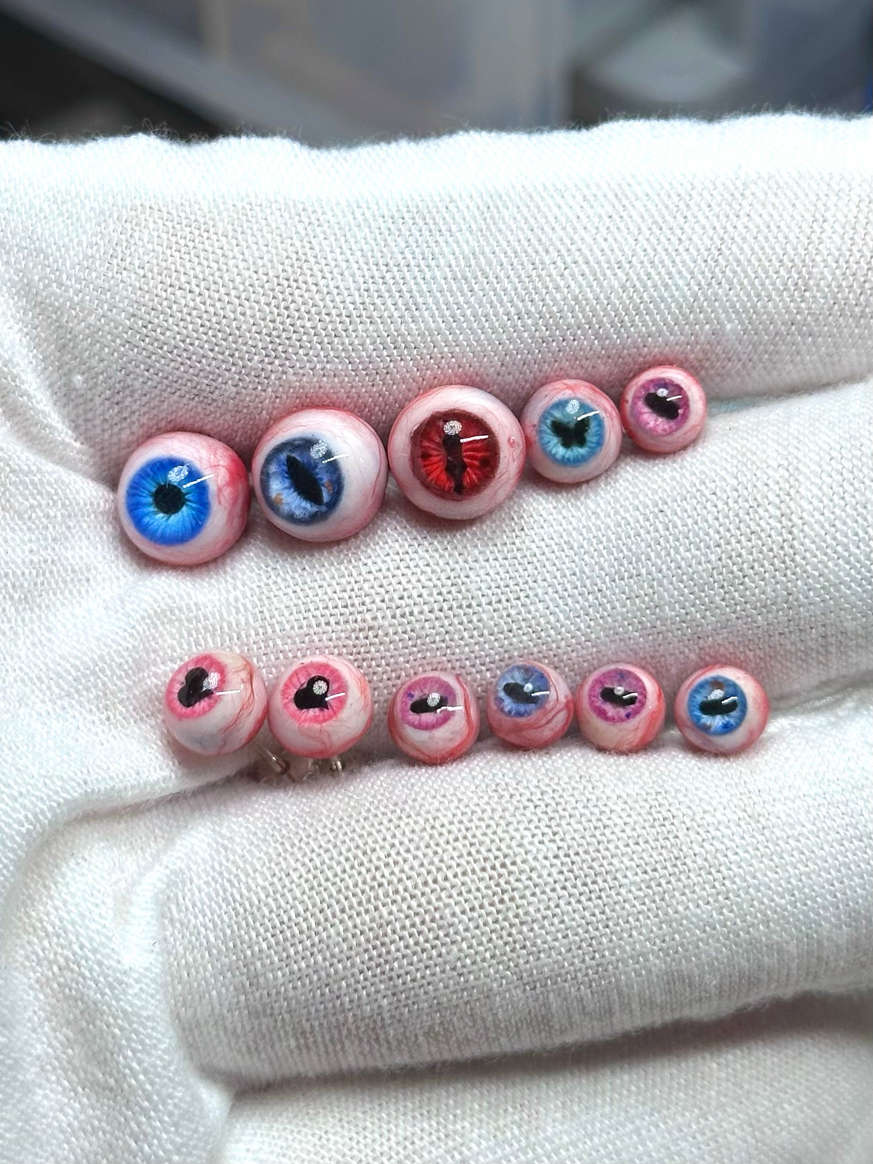 Eyeball Stud Earrings