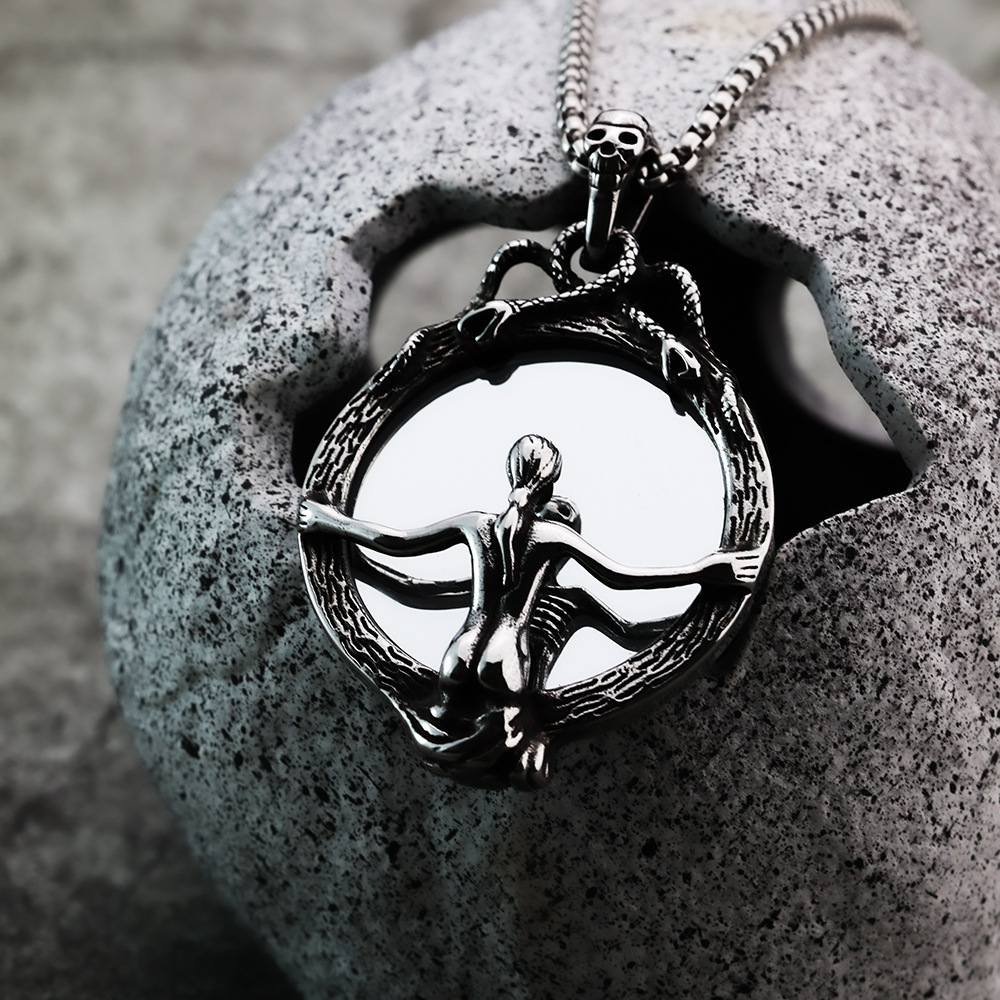Magic Mirror Necklace Pendant