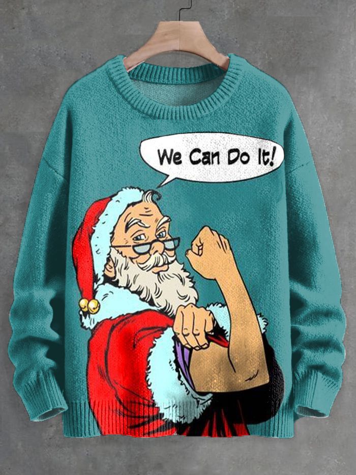 We Can Do It Printed Sweaters