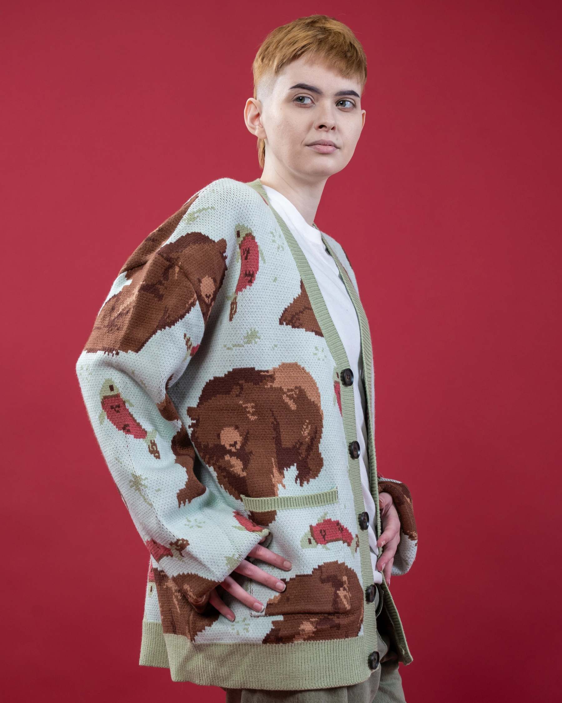 Bearin' Around Cardigan