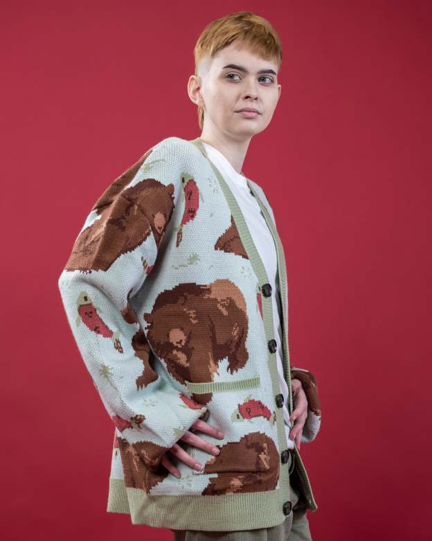 Bearin' Around Cardigan