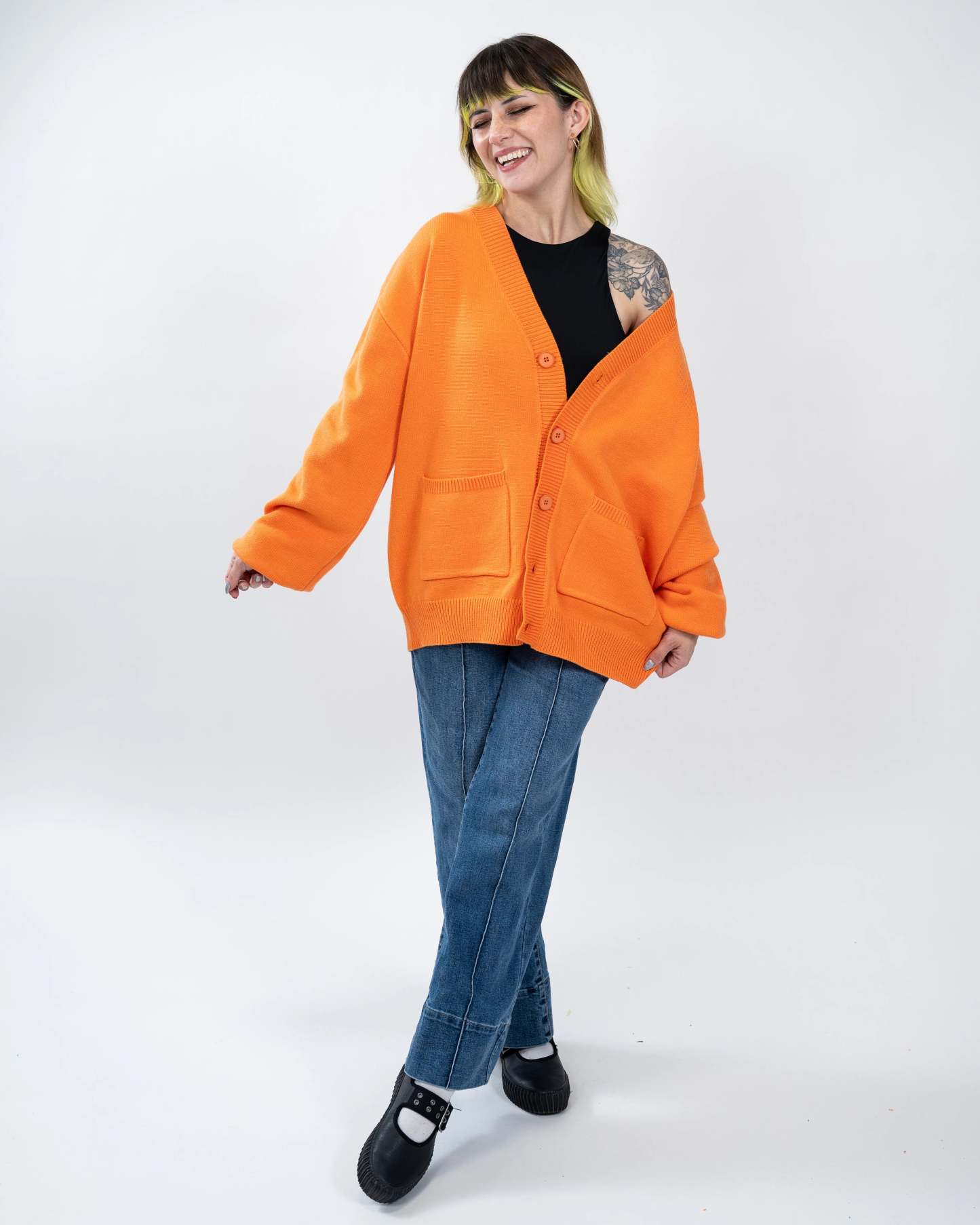 Orange You Glad I Didn't Say Cardigan?