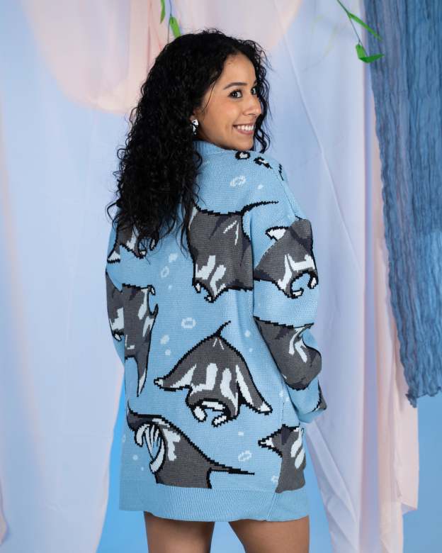 Manta Ray Cardigan