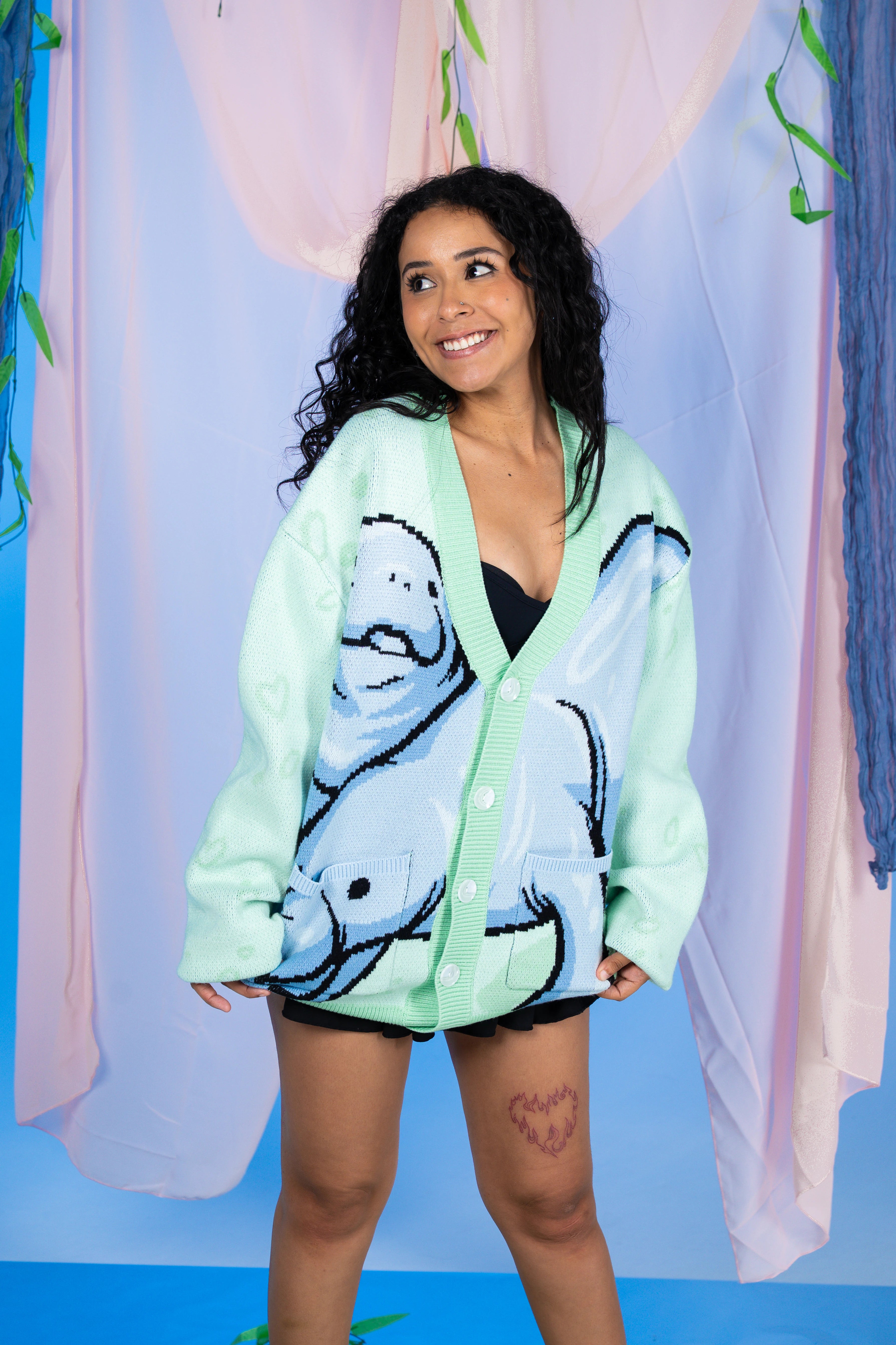 Manatee Cardigan