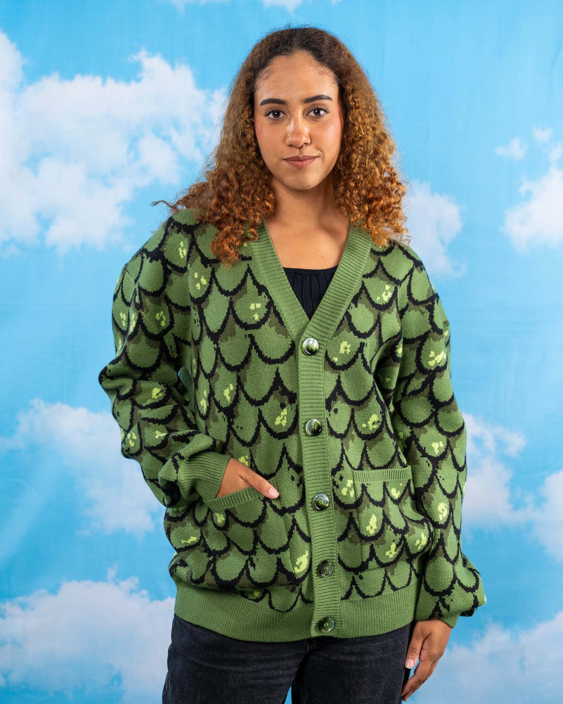 Green Dragon Cardigan