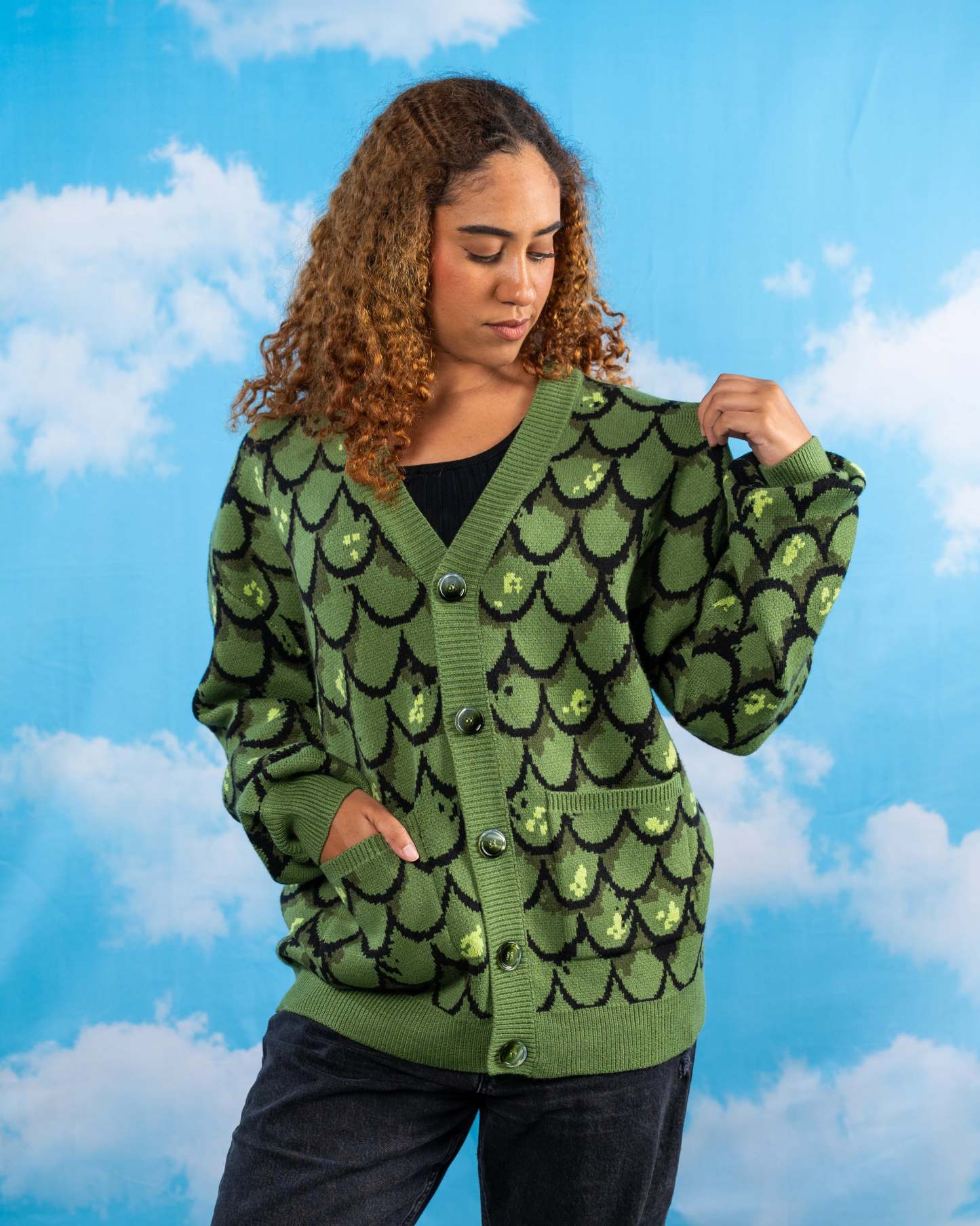 Green Dragon Cardigan