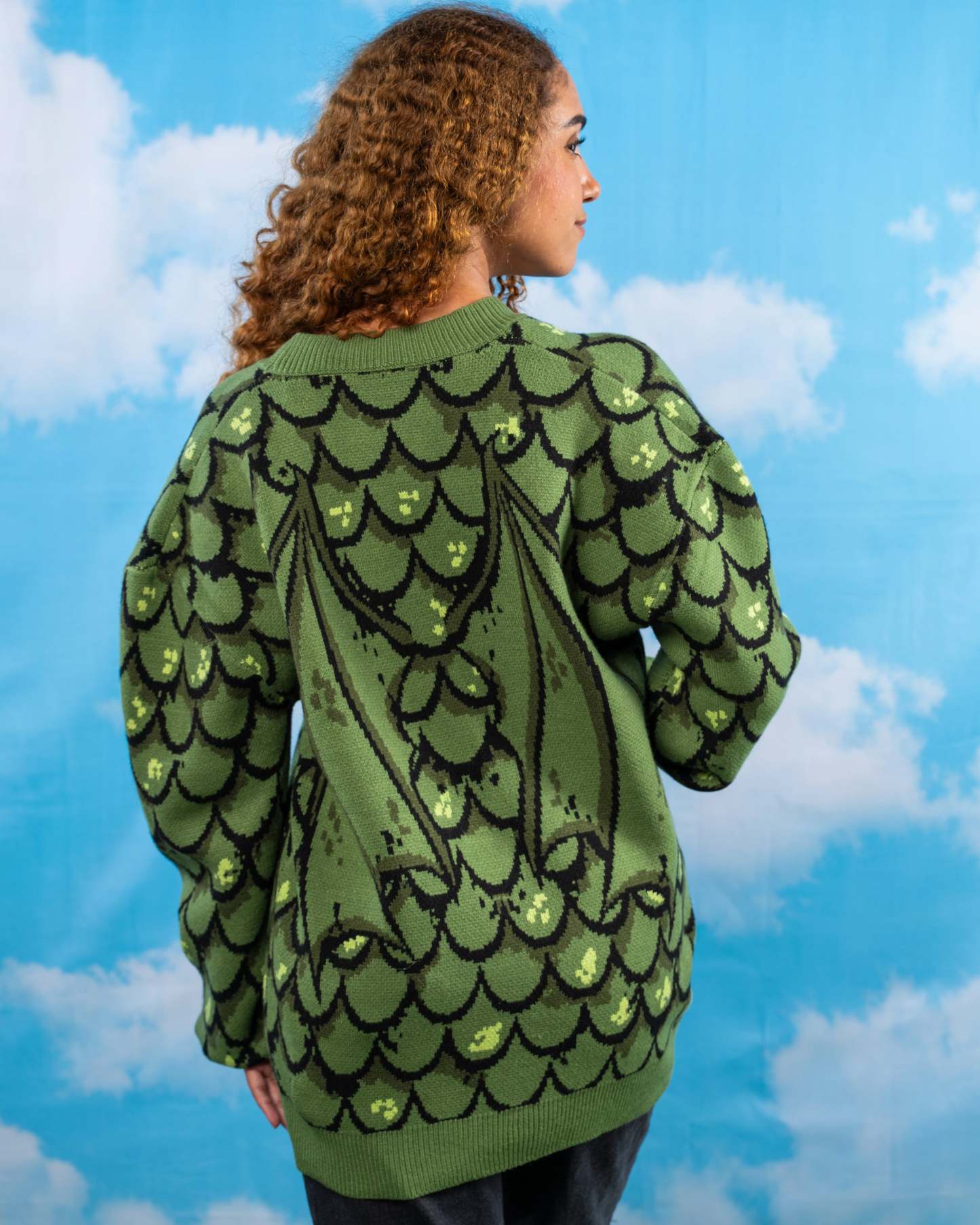 Green Dragon Cardigan