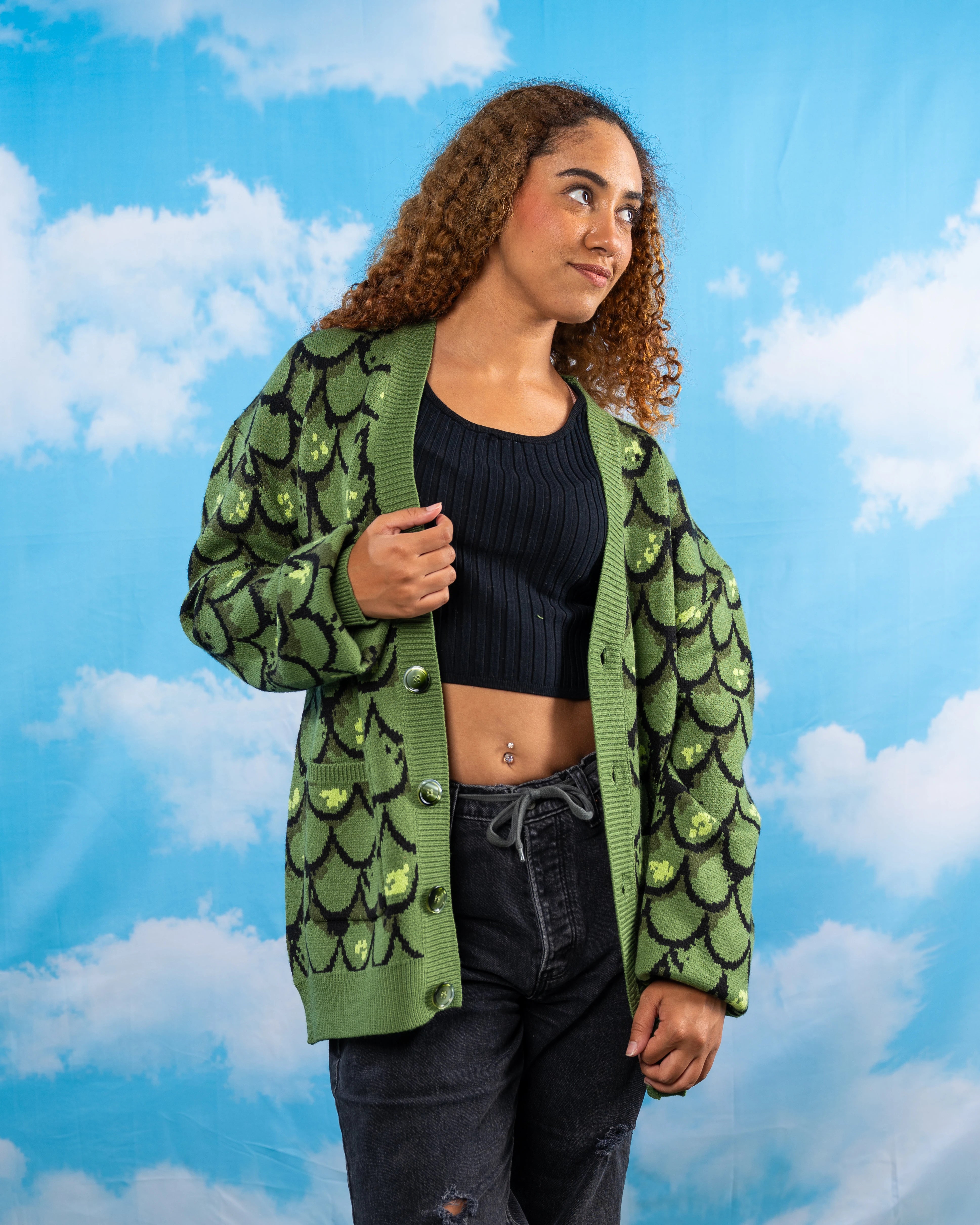 Green Dragon Cardigan
