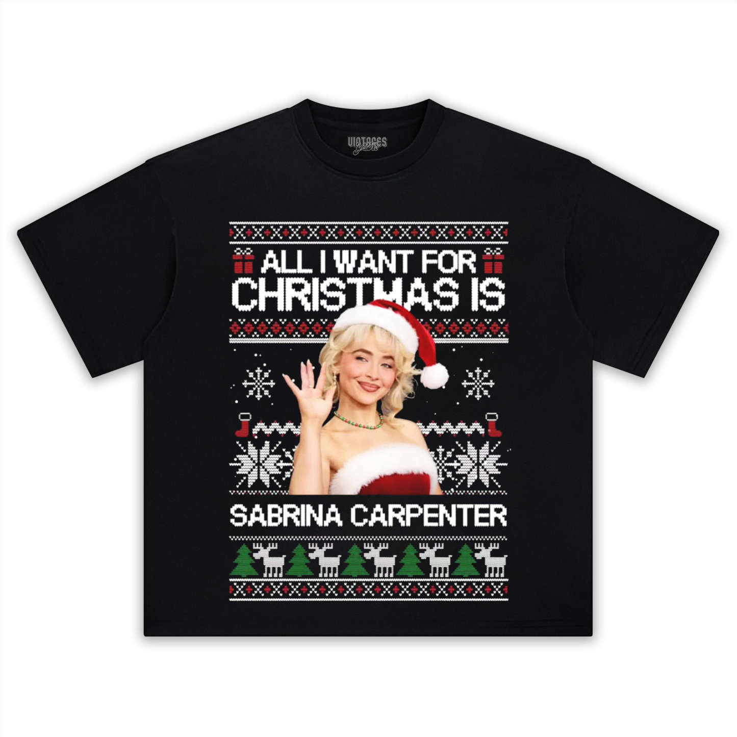 SABRINA CARPENTER CHRISTMAS STYLES TEE & LS & HOODIE