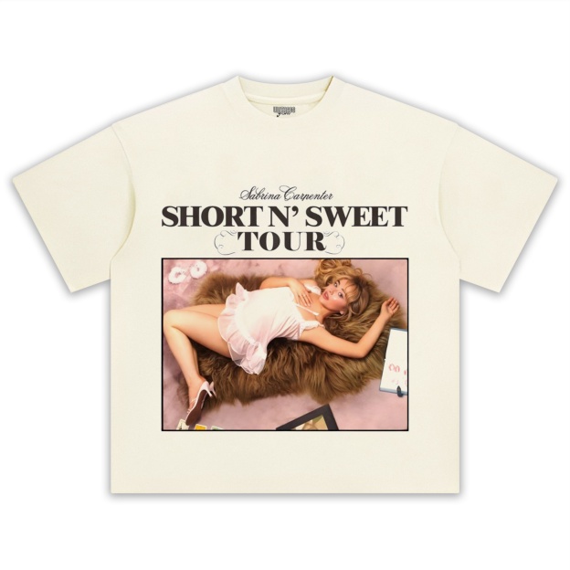 SABRINA CARPENTER SHORT N' SWEET TOUR TANK TOP & TEE & LONG SLEEVE & LAYERED LS & HOODIE