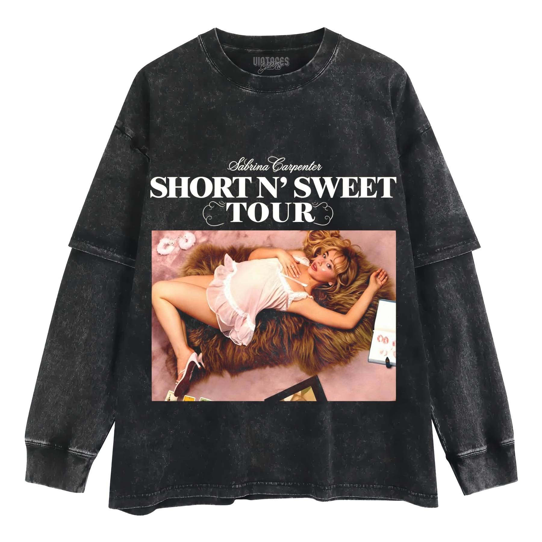 SABRINA CARPENTER SHORT N' SWEET TOUR TANK TOP & TEE & LONG SLEEVE & LAYERED LS & HOODIE