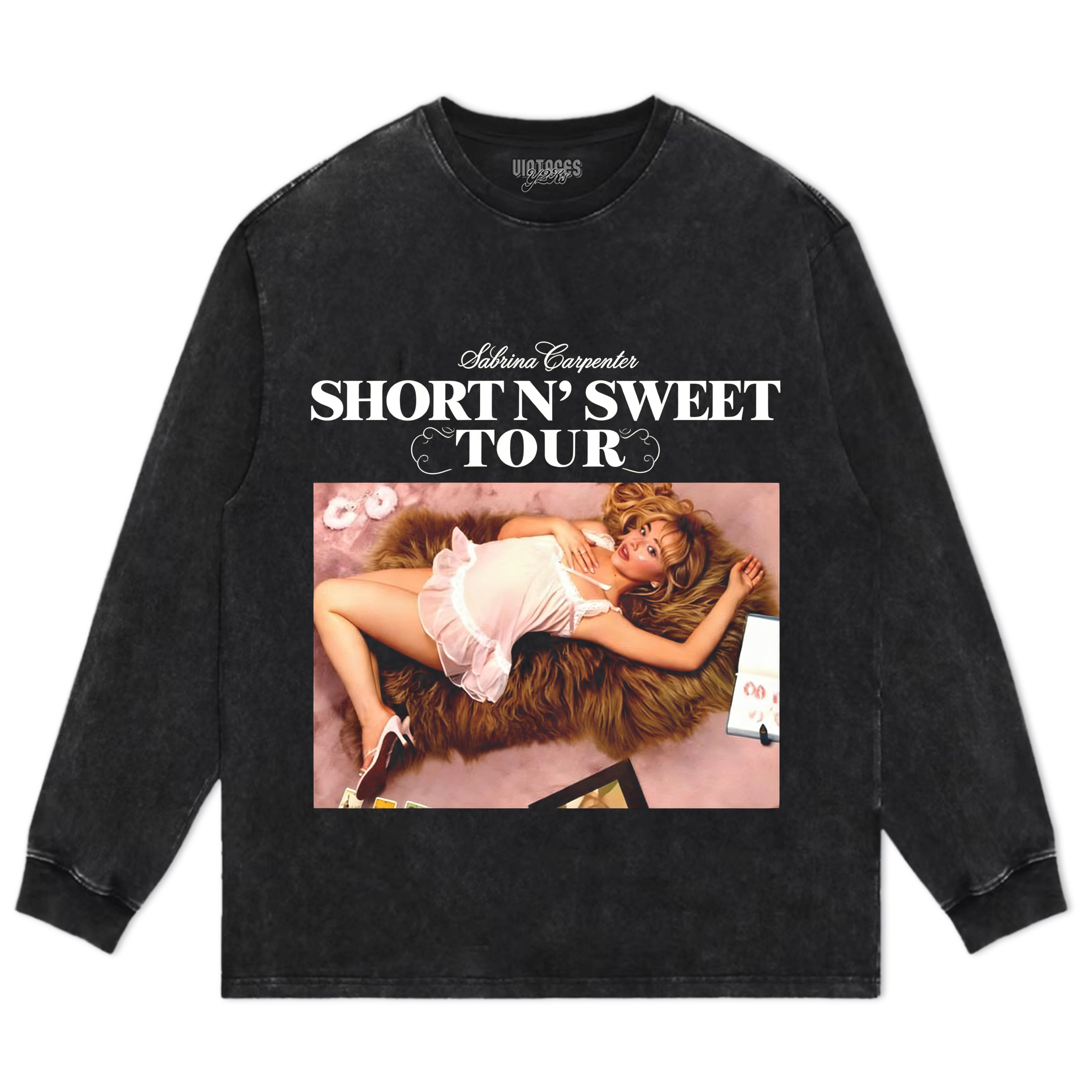 SABRINA CARPENTER SHORT N' SWEET TOUR TANK TOP & TEE & LONG SLEEVE & LAYERED LS & HOODIE