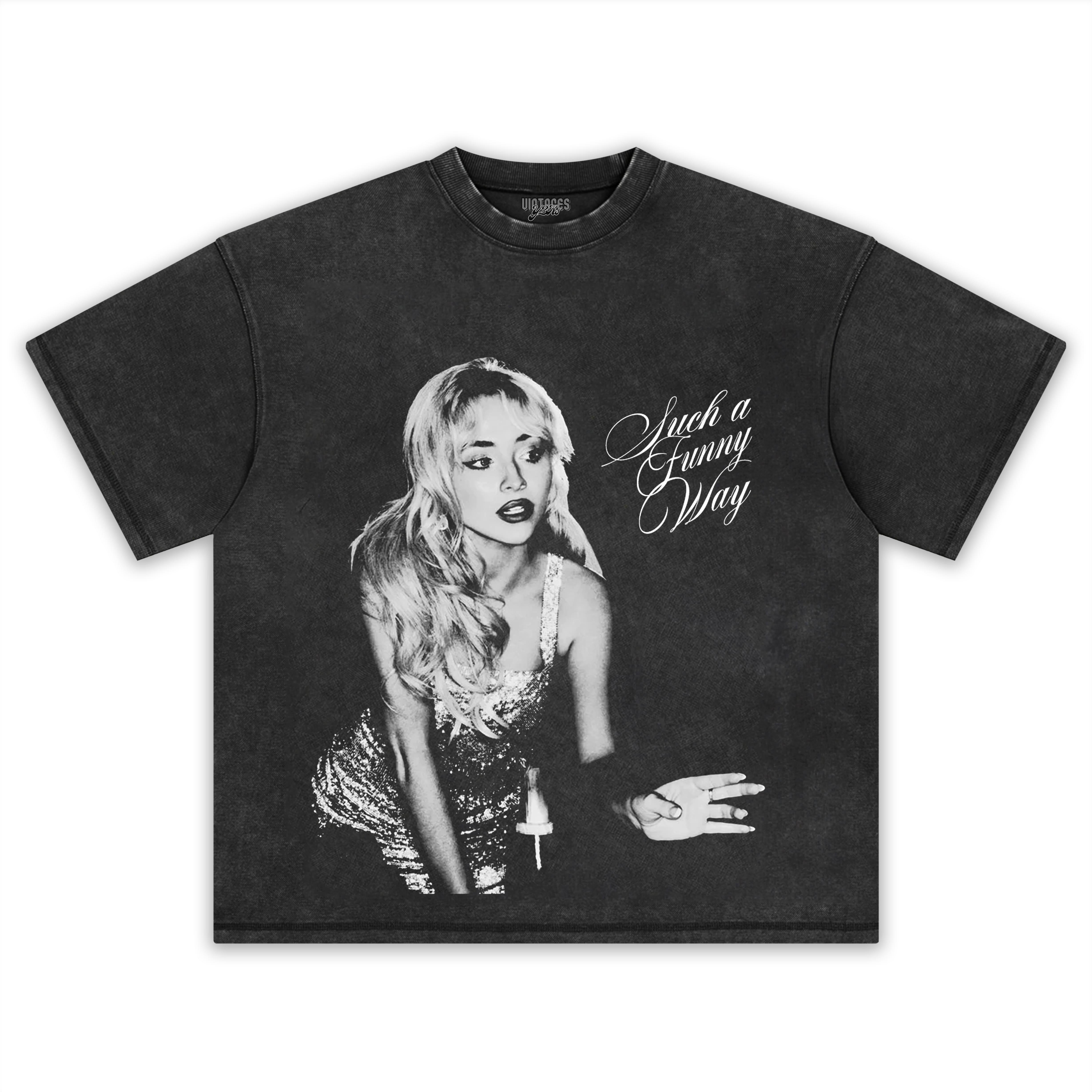 SABRINA CARPENTER 2025 VINTAGE V2 TEE & LS & HOODIE