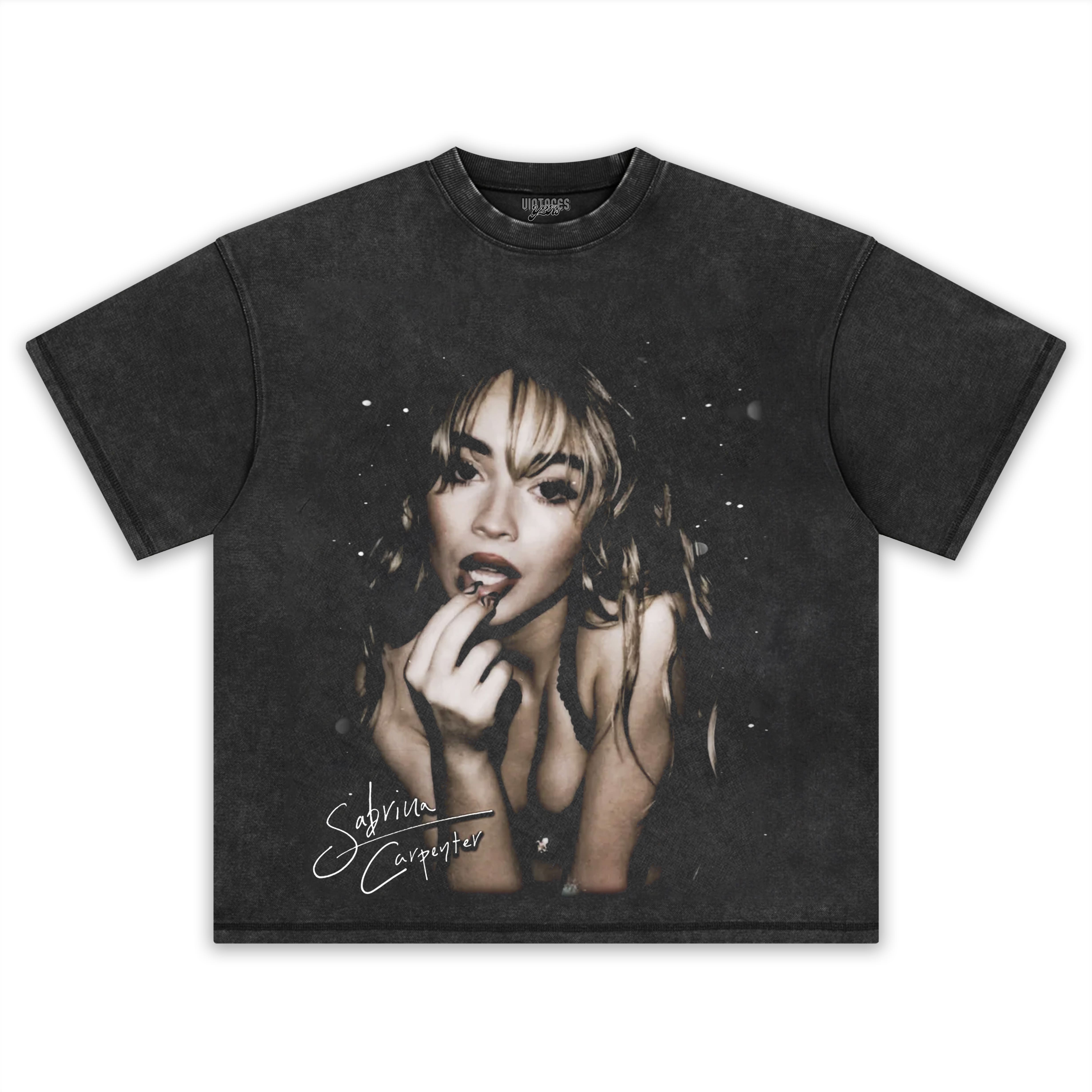 SABRINA CARPENTER 2025 VINTAGE V3 TEE & LS & HOODIE