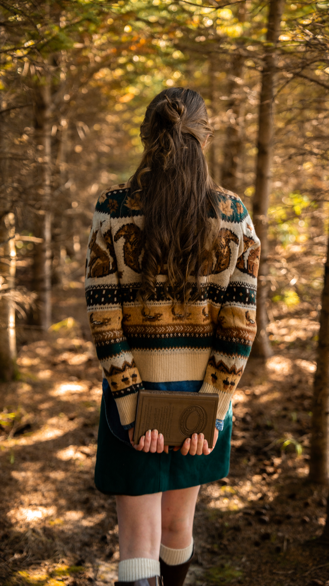 Squirrel Nut Harvest Sweater