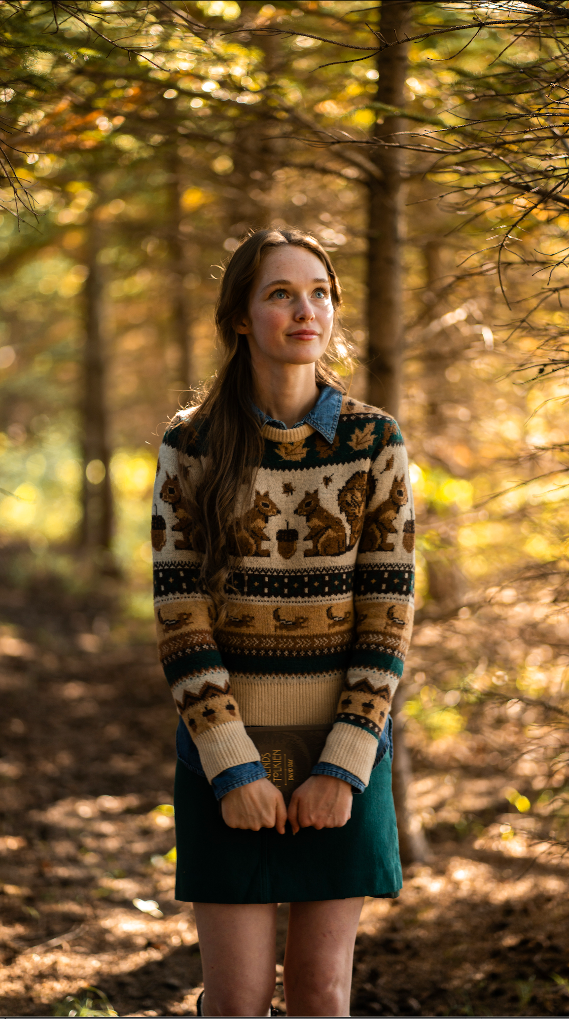 Squirrel Nut Harvest Sweater