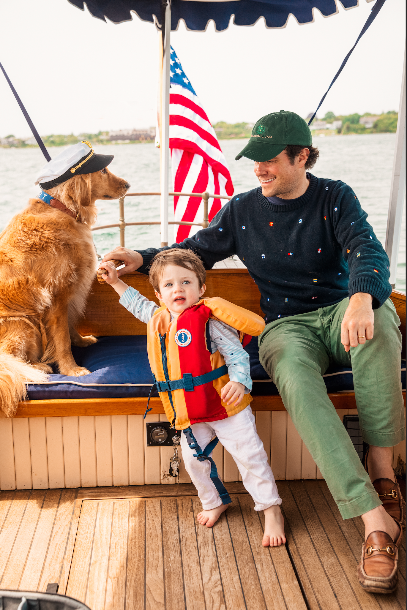 Seafari Flag Sweater - Men's