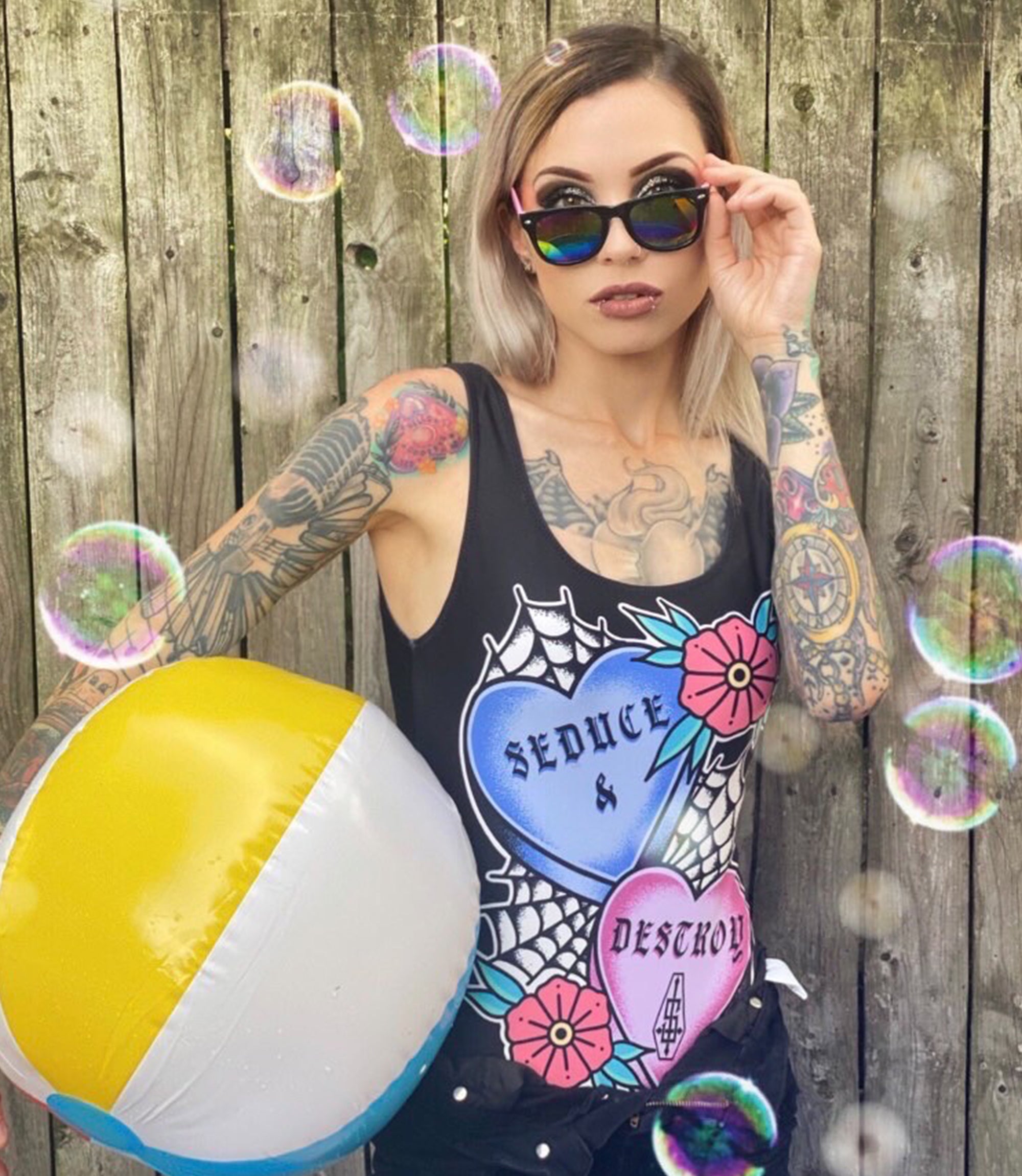 Seduce & Destroy One-Piece Swimsuit