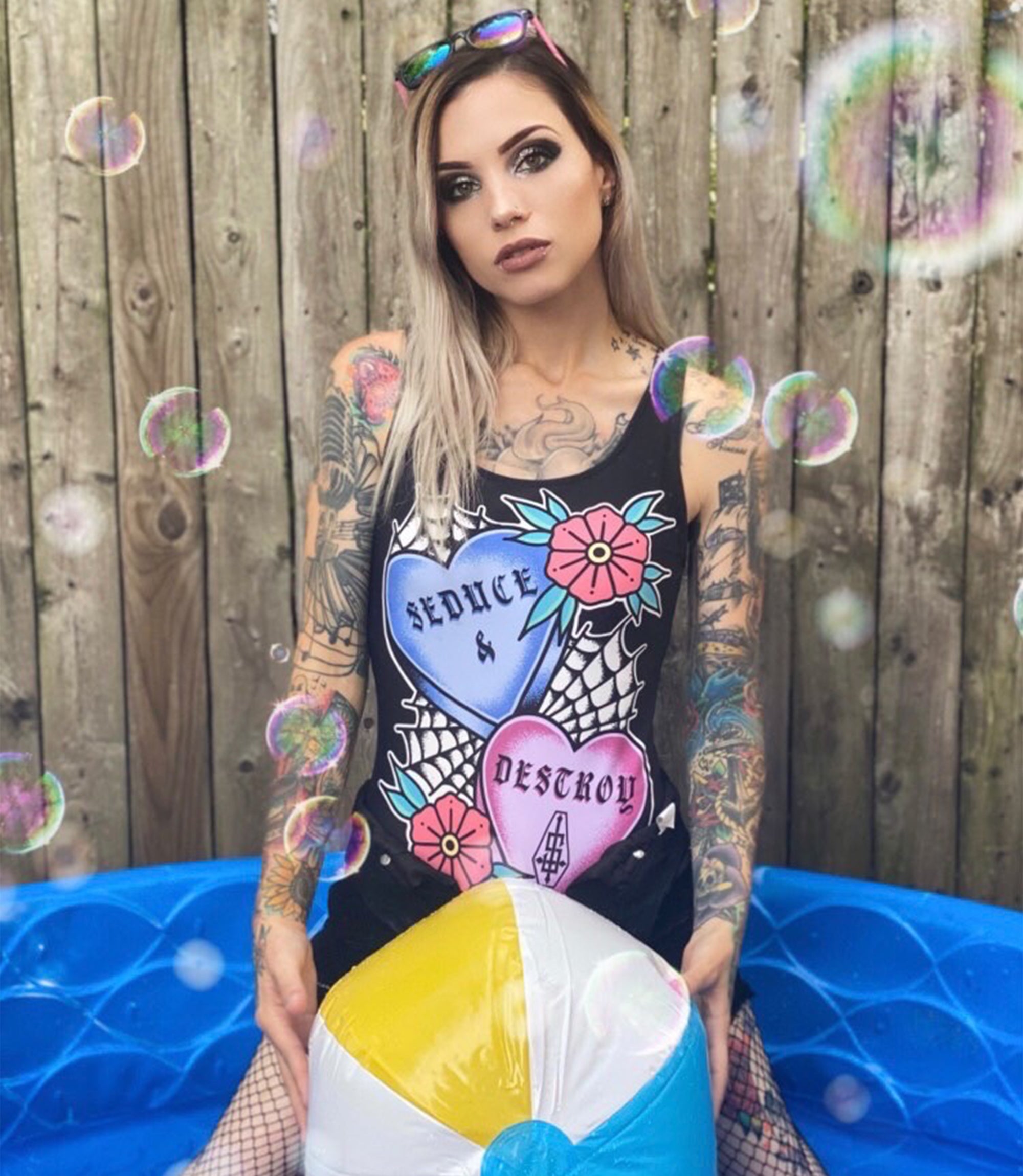 Seduce & Destroy One-Piece Swimsuit