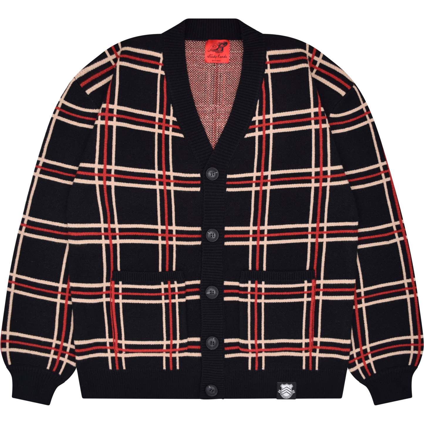 Shujin Academy Plaid Cardigan