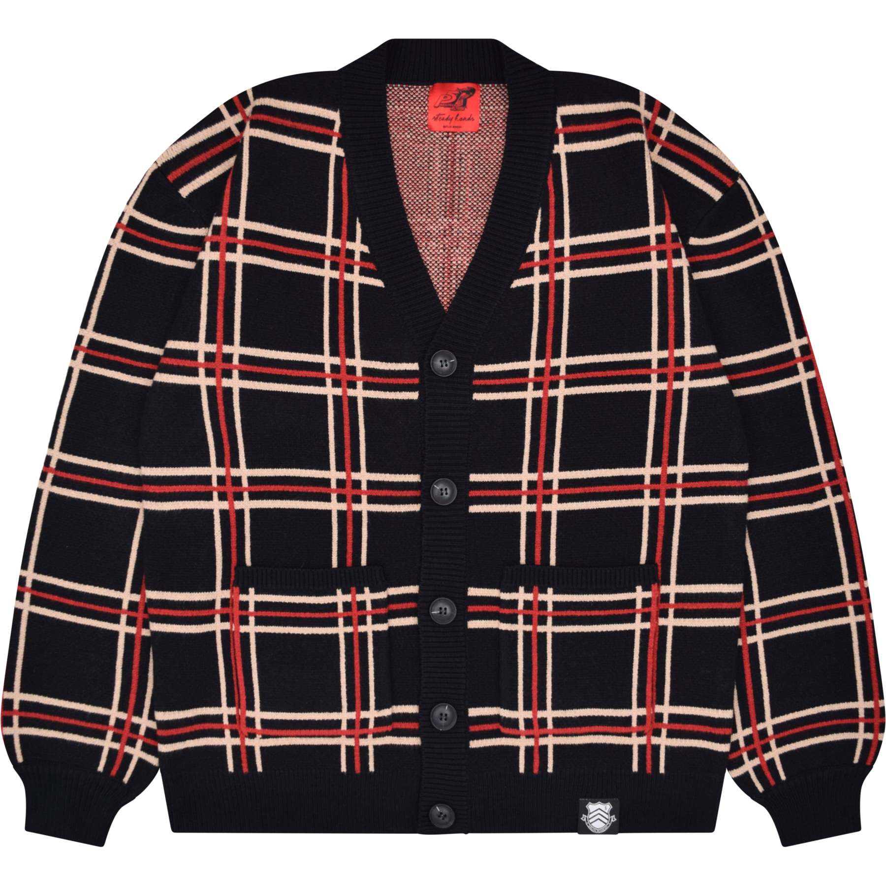 Shujin Academy Plaid Cardigan