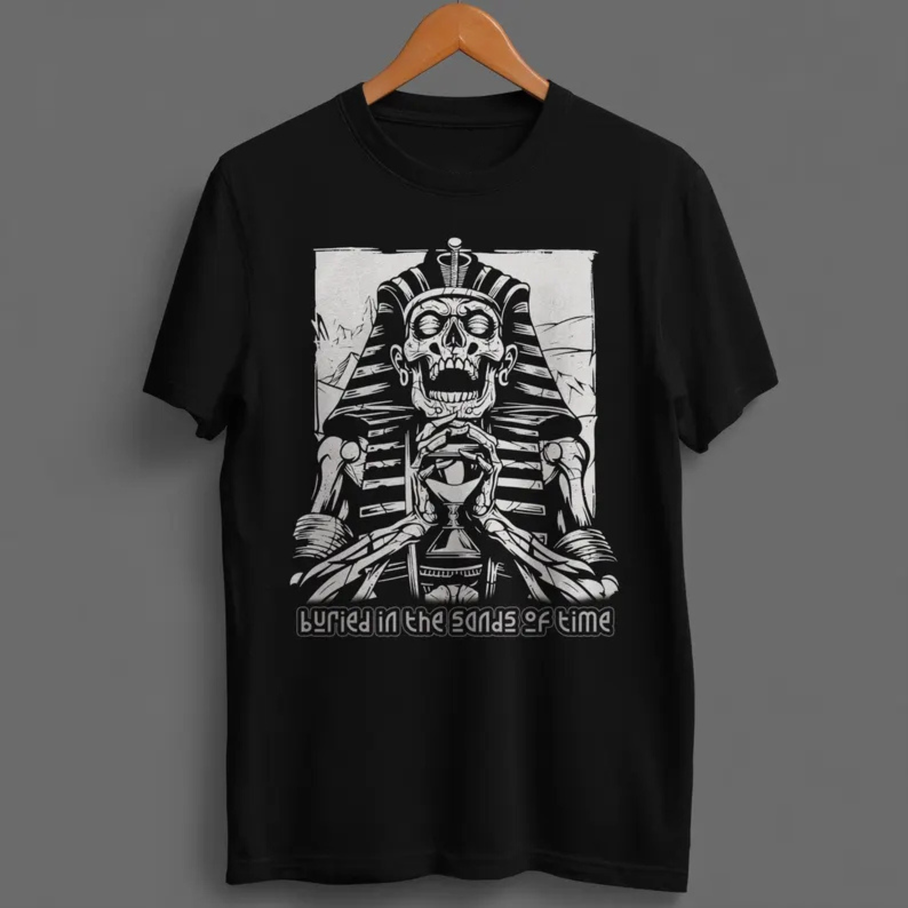 Skeleton Pharaoh cotton T-shirt