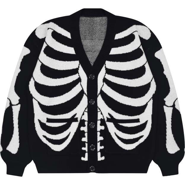 Spooky Scary Skeleton Cardigan
