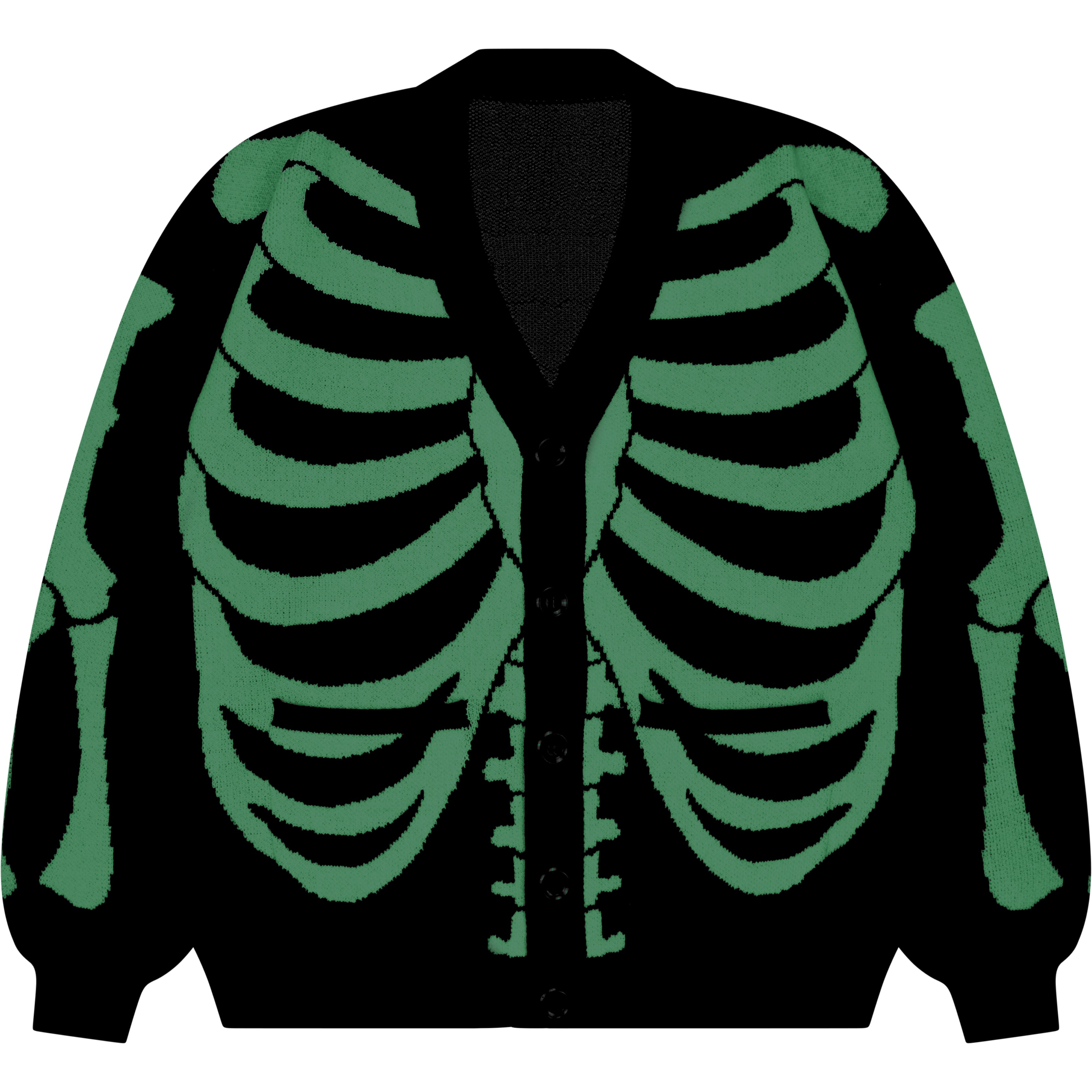 Spooky Scary Skeleton Cardigan