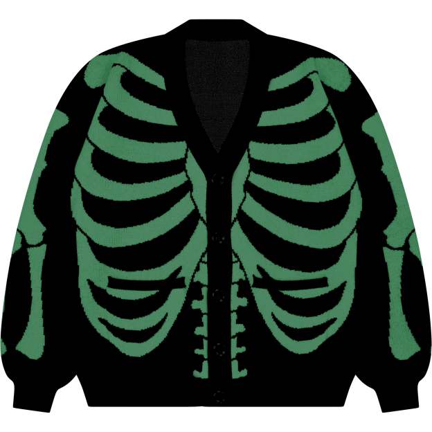Spooky Scary Skeleton Cardigan