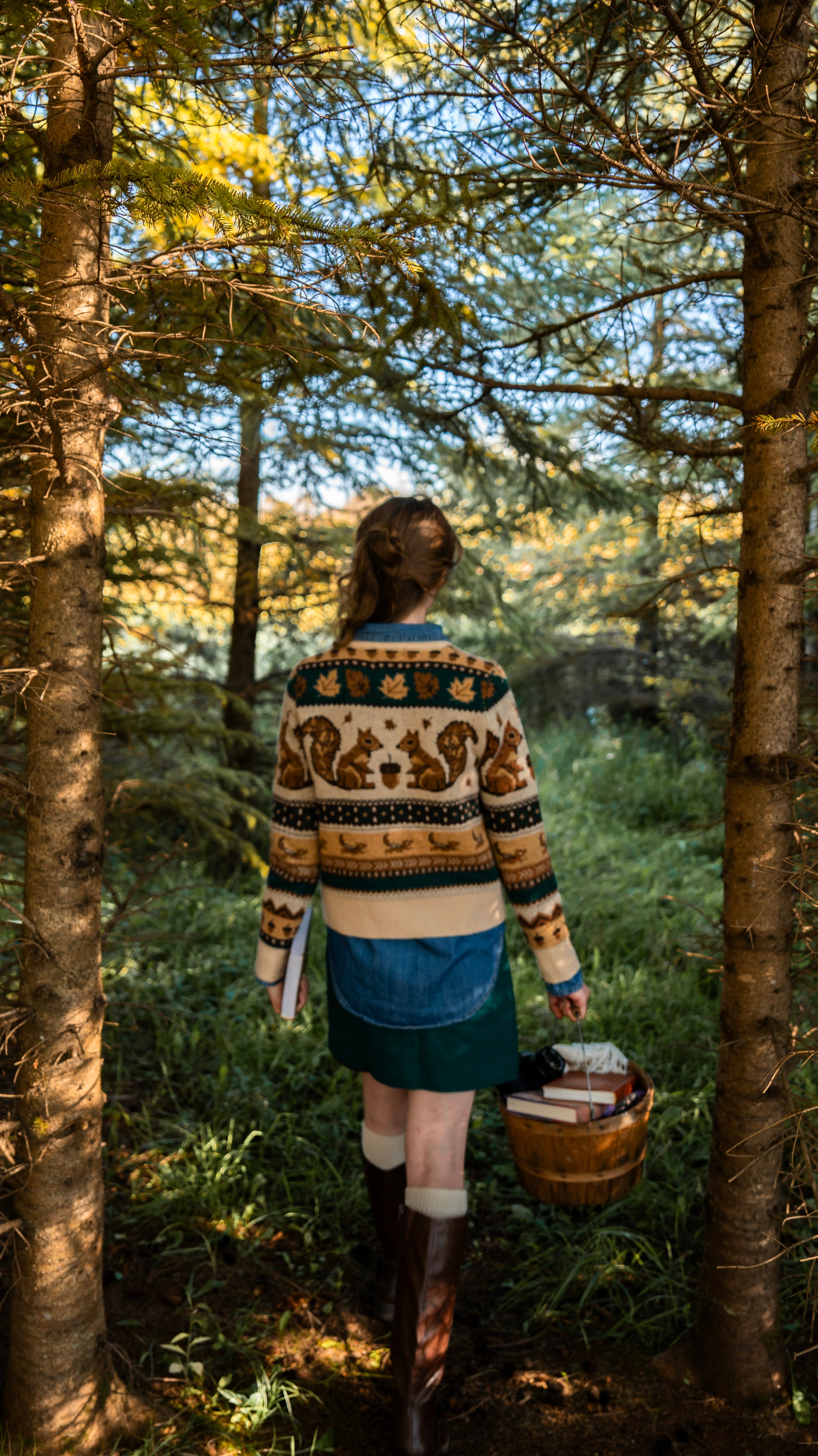 Squirrel Nut Harvest Sweater