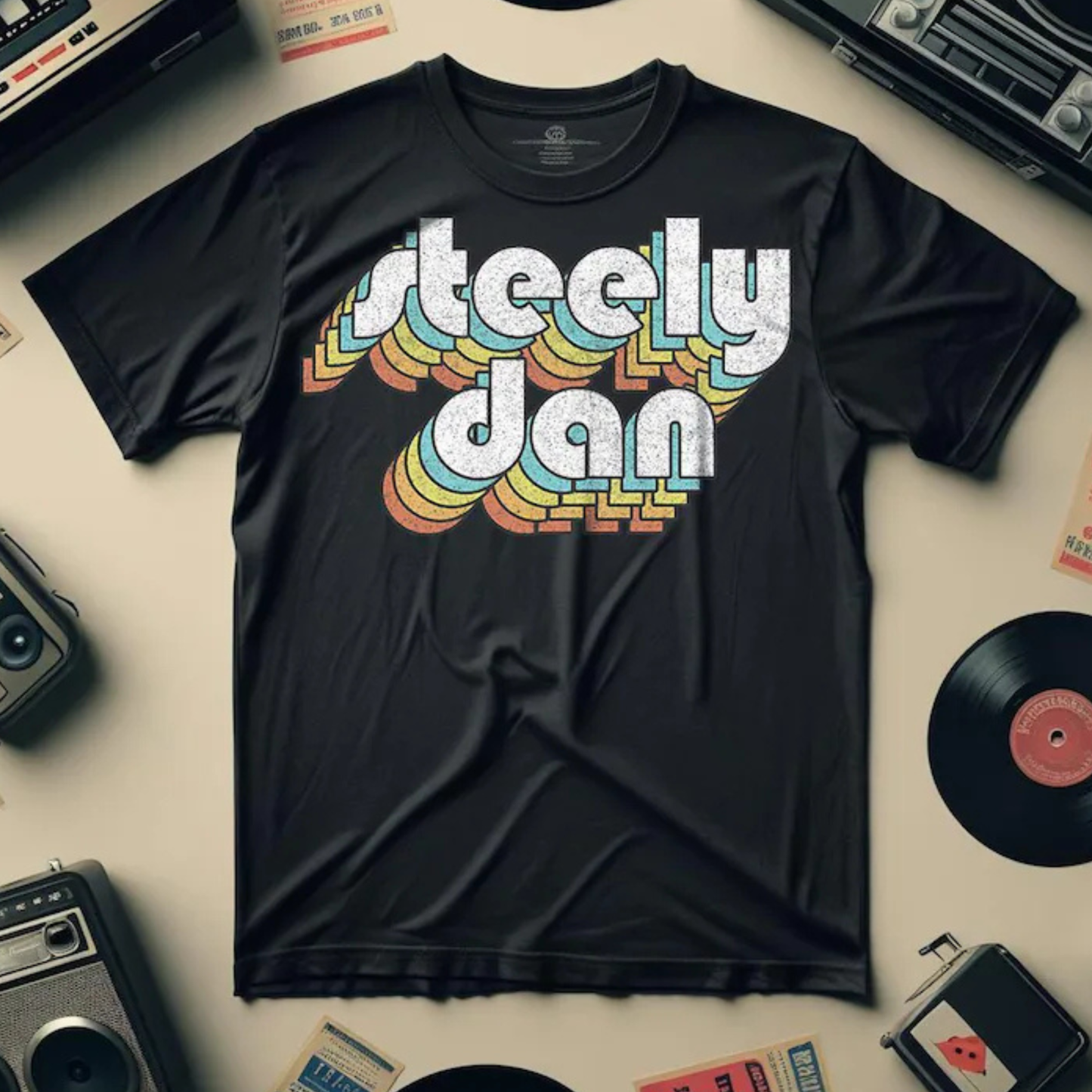 Steely Dan Band cotton T-shirt