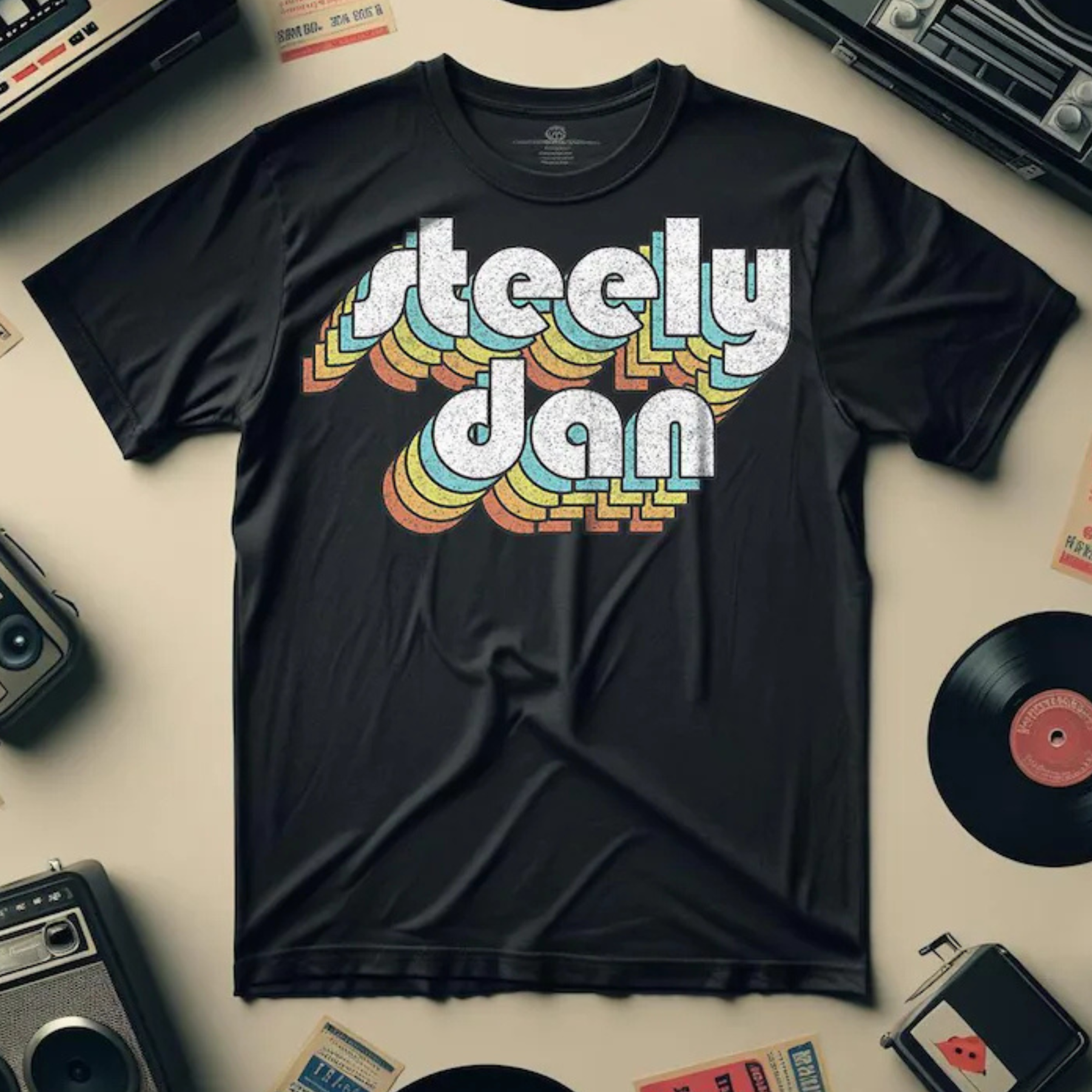 Steely Dan Band cotton T-shirt